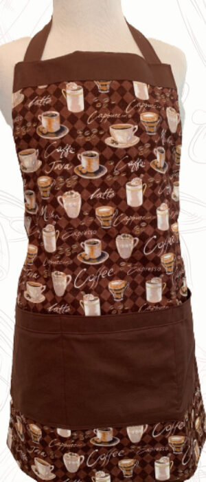 coffee apron with pockets