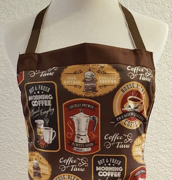 coffee lovers apron top